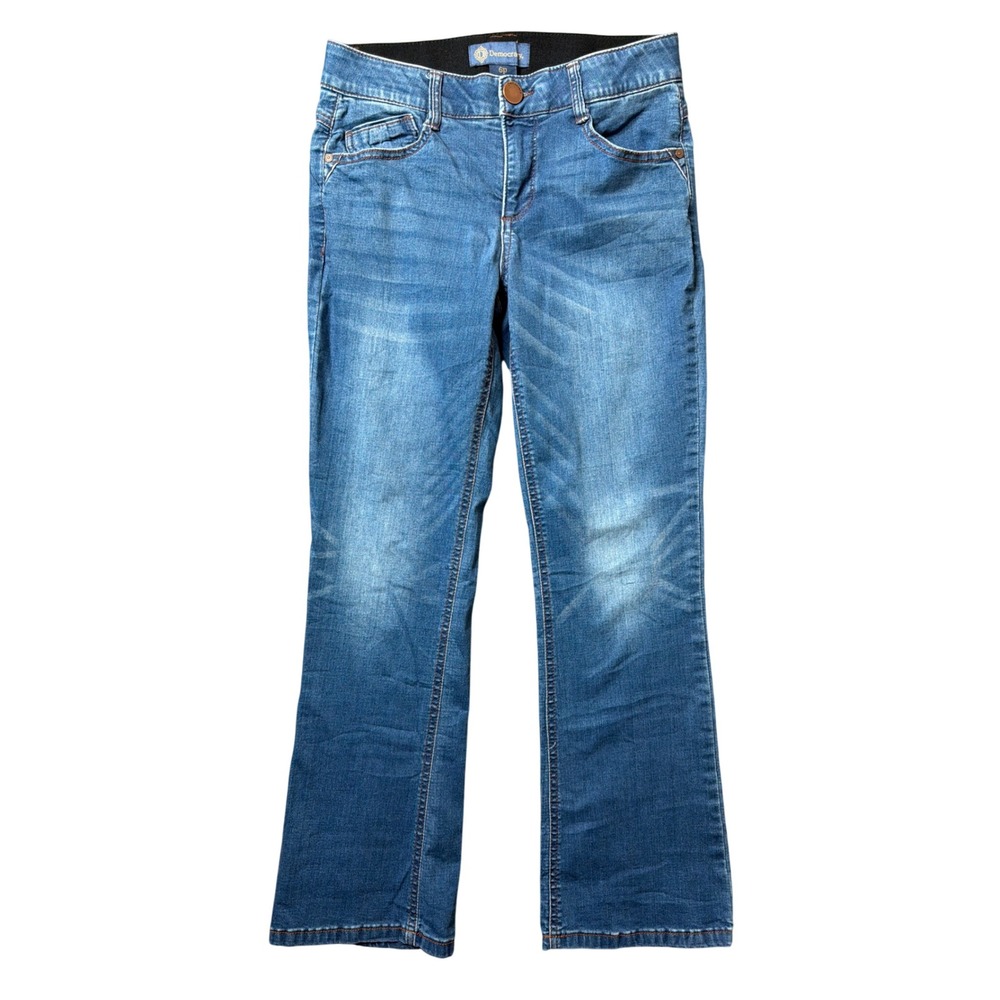 Democracy Jeans Womens 6P Ab'solution BP1221R6YD Blue Bootcut Stretch